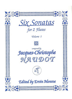 NAUDOT: Six Sonatas for Two Flutes, No. 1-3