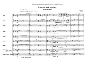 KREINES: Chorale and Toccata for Flute Choir