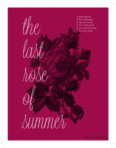 MONROE: Last Rose of Summer