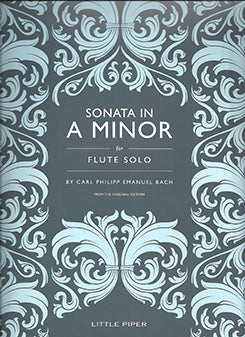 BACH CPE: Sonata in A minor
