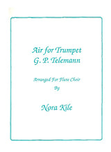 Load image into Gallery viewer, TELEMANN: Air for Trumpet