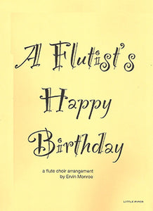 TRADITIONAL: Flutist's Happy Birthday