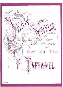 TAFFANEL: Fantasie De Nivelle