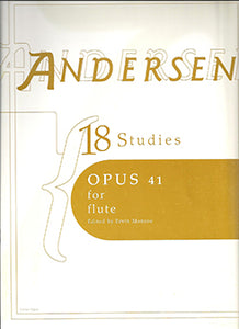 ANDERSEN: Eighteen Studies Opus 41